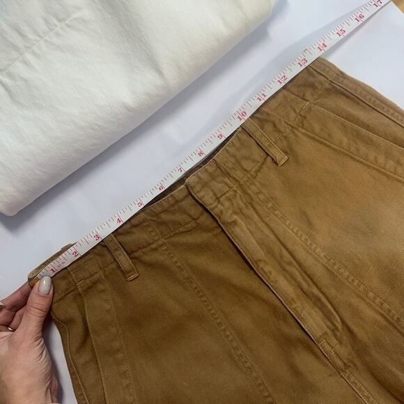 Nili Lotan Luna Drop Crotch Pant in Tawny - Picture 6 of 8